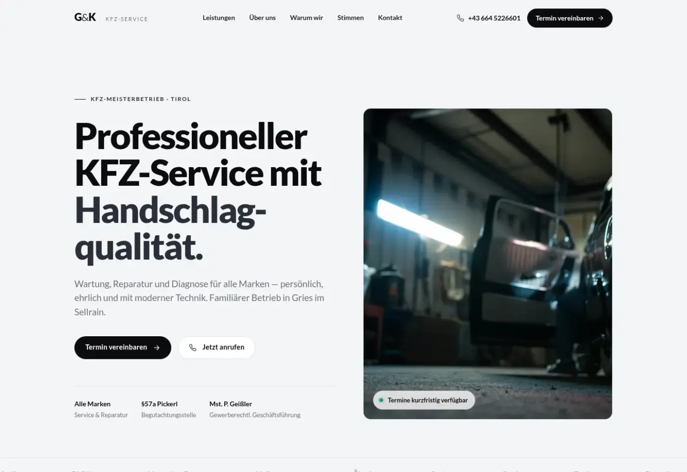 Startseite von guk-kfz.at